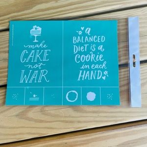 (**Bundle to Save) *New* Chalk Couture Silk Screen Transfer